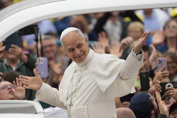 Chicago suburb where Pope Leo XIV grew up celebrates his 70th birthday with gospel music, balloons