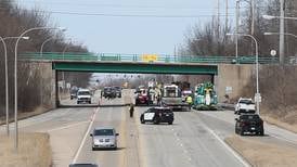 Photos: Semi strikes 7th Street bridge on Route 251 in Peru