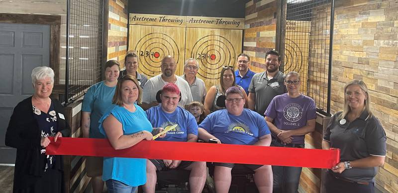 Axetreme Throwing started in 2021 as the first mobile axe trailer to service the Illinois Valley and surrounding areas. After a year of traveling through the state and meeting new people, its owners decided to open an axe house, 204 E. Walnut, Suite B, in Oglesby.