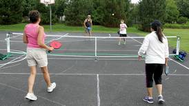 Crystal Lake Park District offers several options for pickleball play