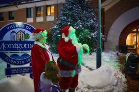 Photos: Montgomery tree lighting and visit with Santa