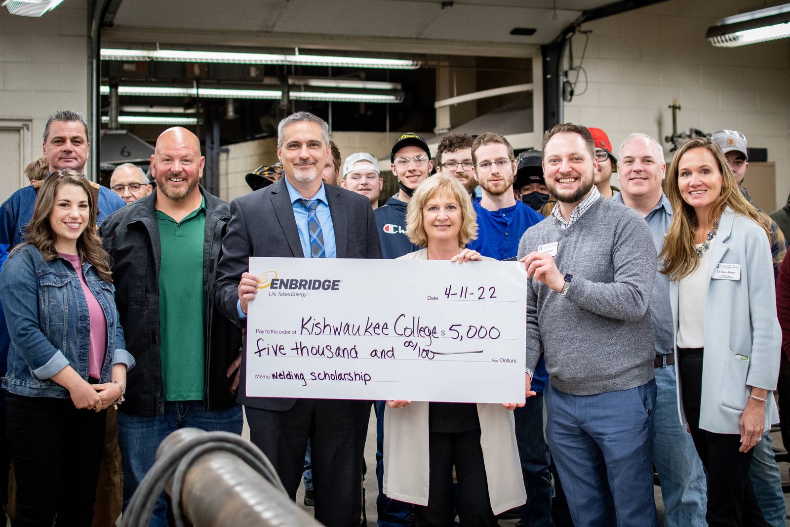 Enbridge donates to Kishwaukee College Foundation Shaw Local
