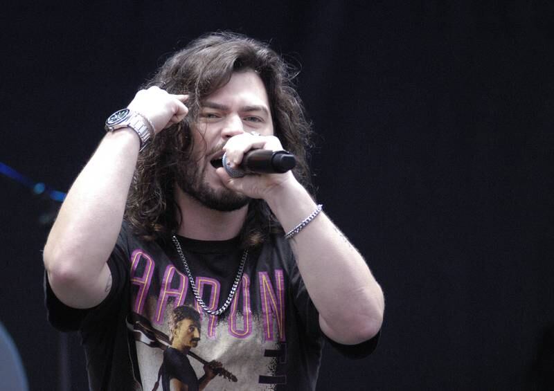 Chase McDaniel performs  at  River Country 101.7's Summer Kickoff. The event was held on the Dixon Riverfront June 1, 2024.