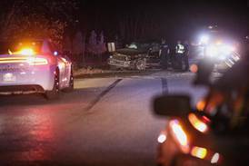 Police investigate crash involving pedestrian near Round Lake