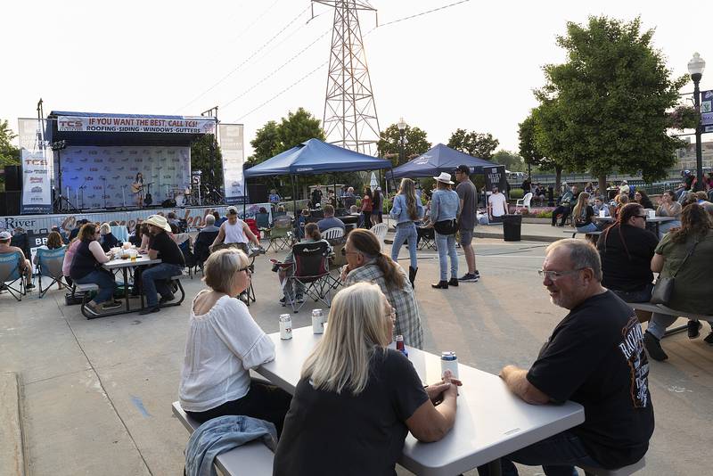 Delaney Ann opens the River Country Summer Kickoff country concert on Saturday, May 31, 2025, in Dixon.