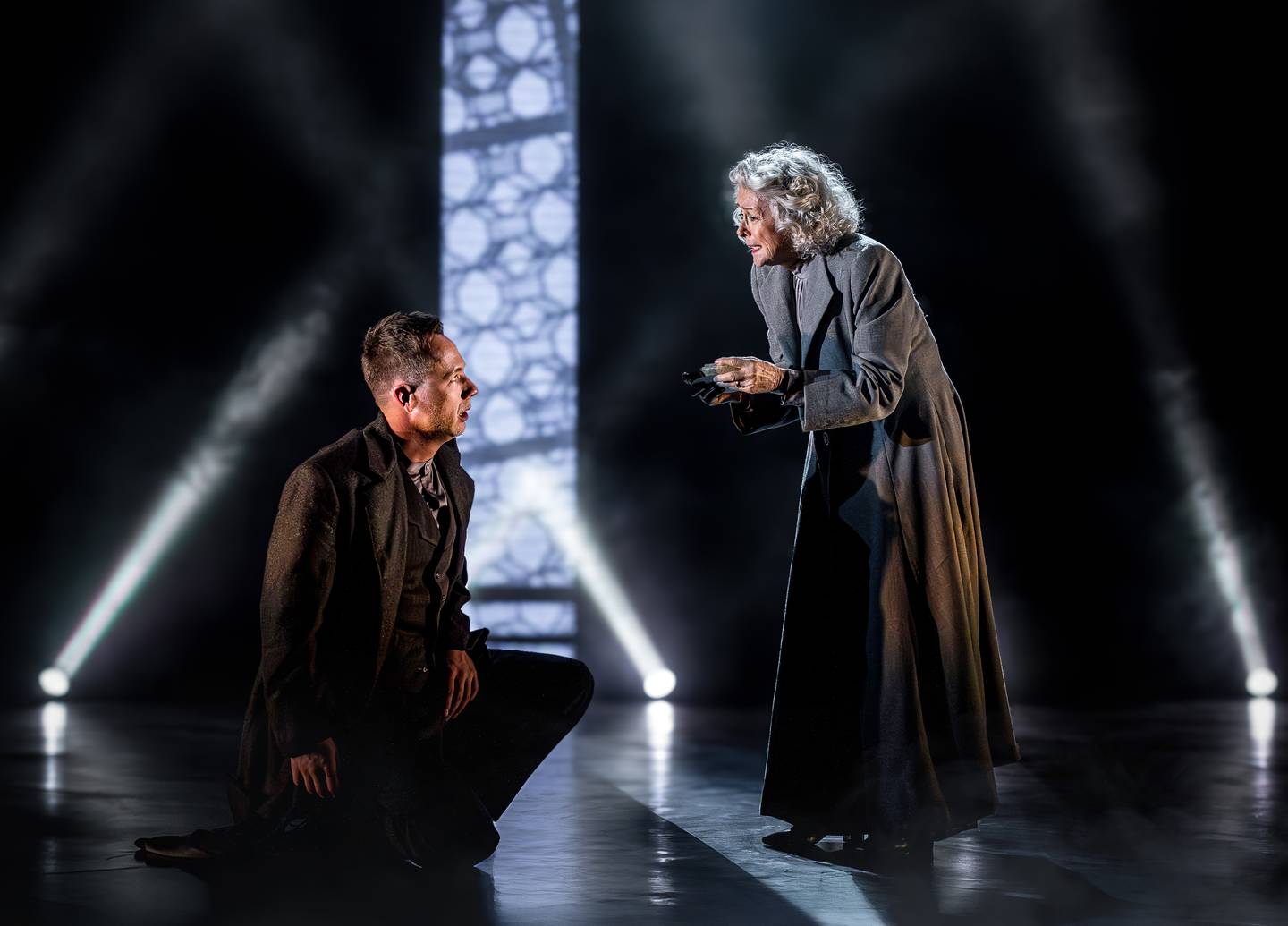 Shane Kenyon and Janice O'Neill are part of the cast in “The Da Vinci Code,” enjoying its Chicago regional premiere through June 1 at the Drury Lane Theatre in Oakbrook Terrace.