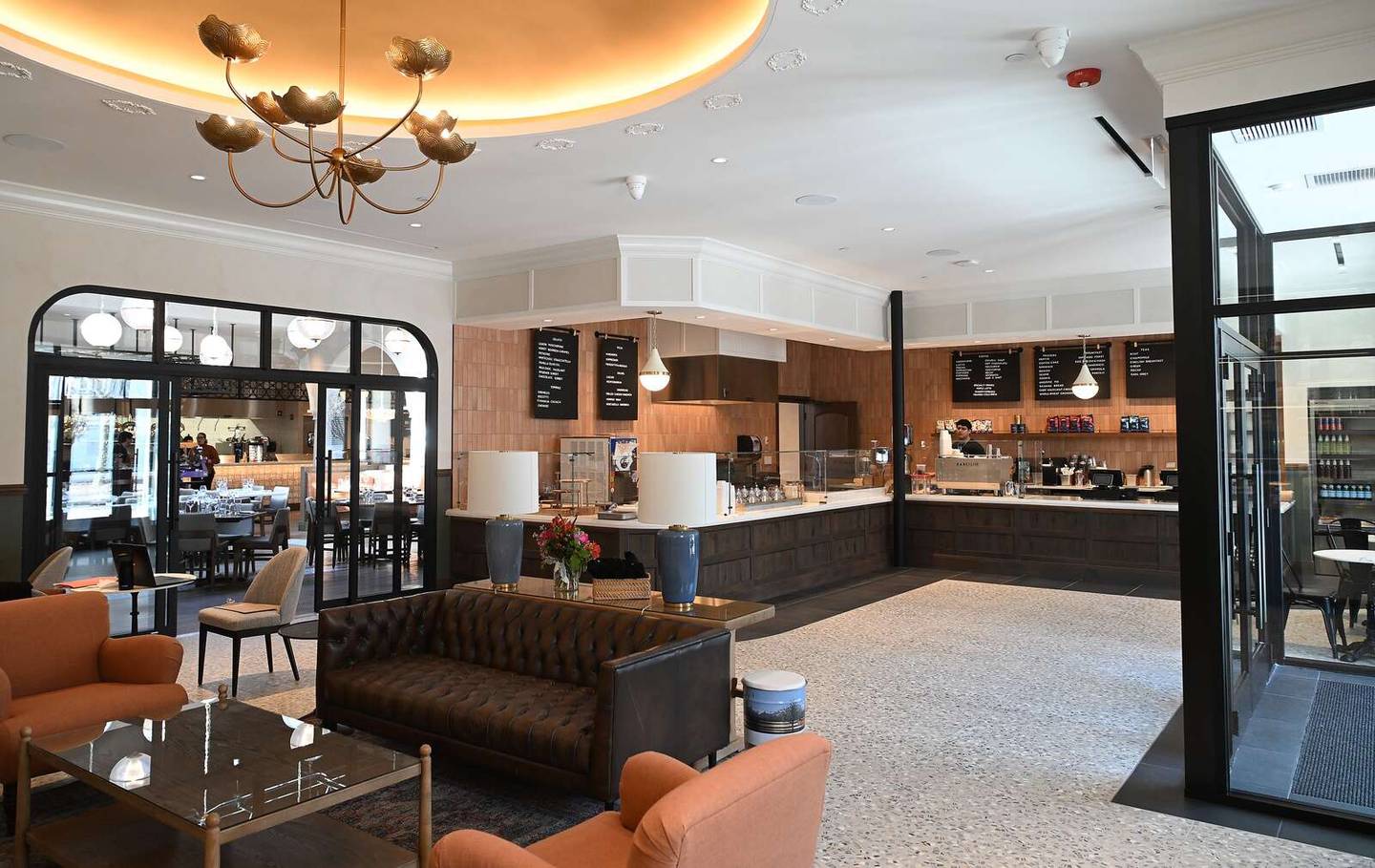 Adjacent to the dining room, The Purple Pig Marketplace will offer grab-and-go items such as pizza by the slice, house-made gelato and pastries, as well as coffee drinks and espresso.