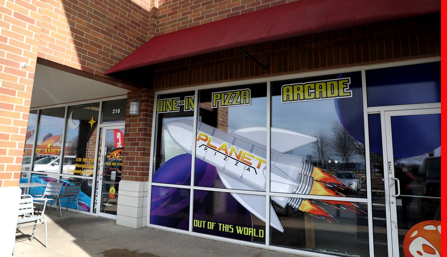 Owner Steve Oleksy plans to open an arcade next to his Planet Pizza restaurant in Plano.