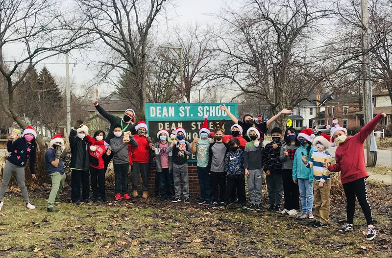 Students at Dean Street Elementary School are excited about the $650 impact grant the school received from the Woodstock District 200 Education Foundation to build a Kindness Garden at the school in the spring.