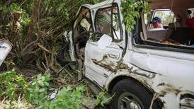 Driver seriously injured in crash with semitruck near Harvard 