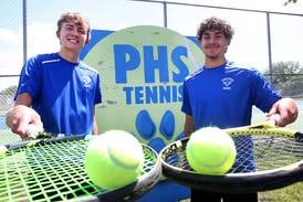 2025 NewsTribune Boys Tennis Players of the Year: Princeton’s Asa Gartin and Jackson Mason