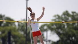 Girls Track and Field: DeKalb’s Joscelyn Dieckman takes second in pole vault; Sydney Myles third in high jump