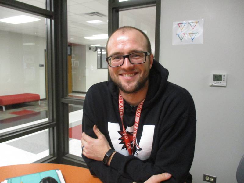Yorkville High School mathematics teacher Scott Roseberg.