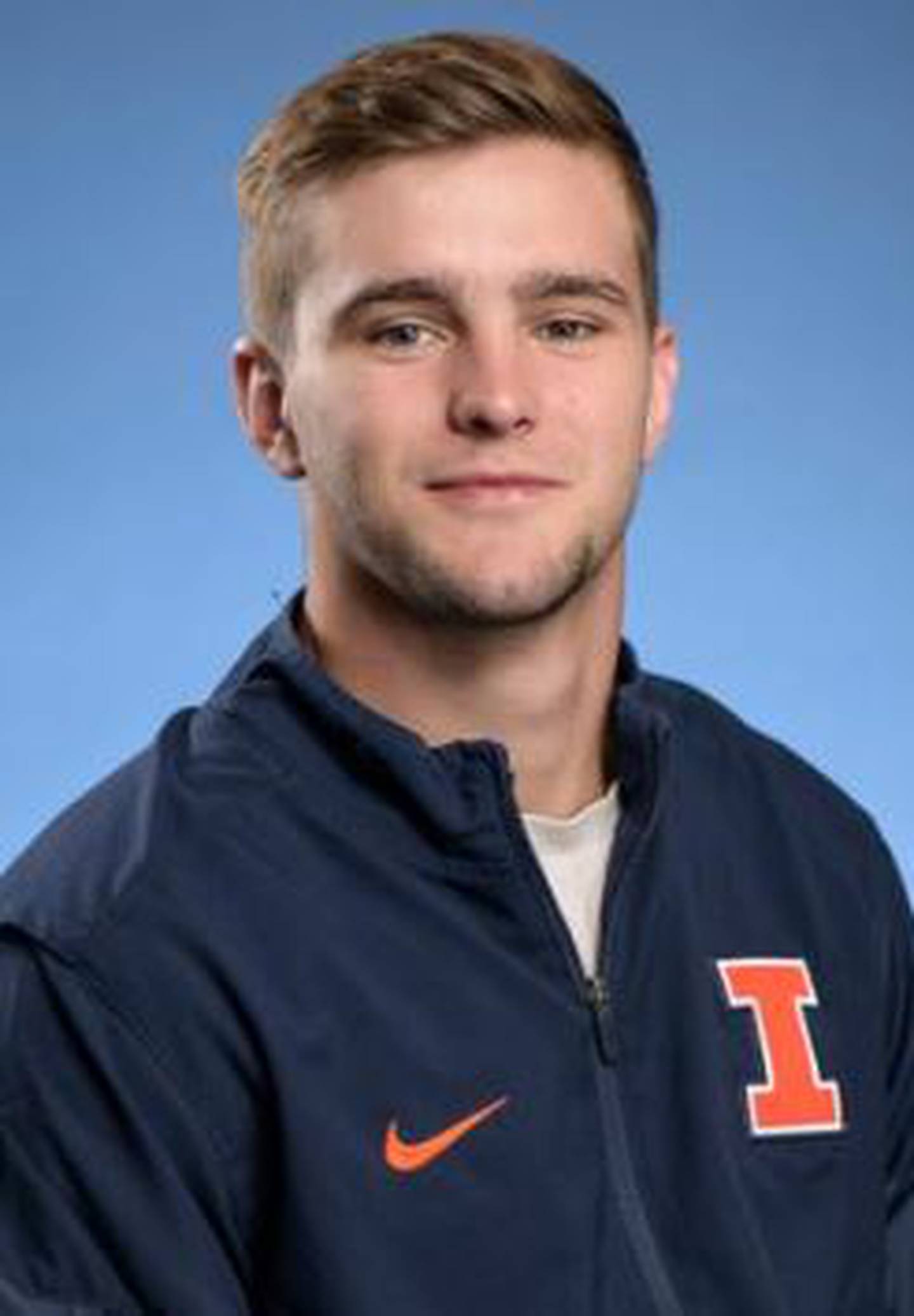 Marian Central graduate Dylan Connell, now wrestling at Illinois.