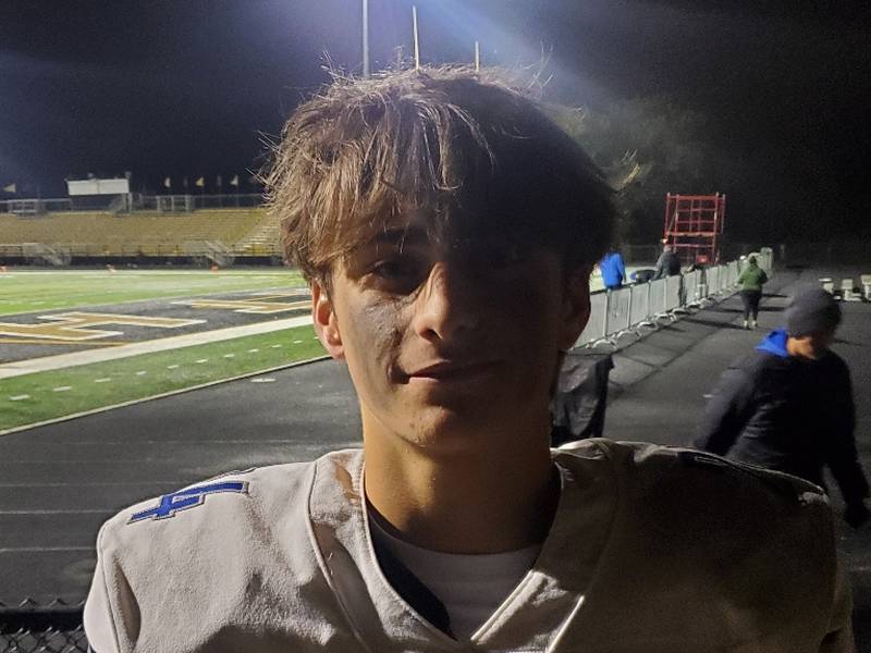St. Charles North junior Jaden Harmon