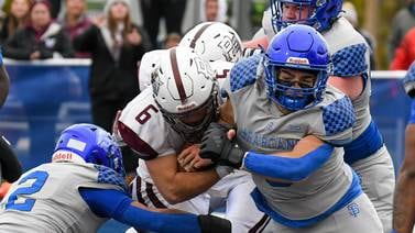 Peyton Shipley’s forced fumble propels St. Francis past Prairie Ridge