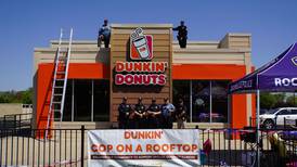 Cop on a rooftop: Rochelle Police Department raises money for Special Olympics Illinois