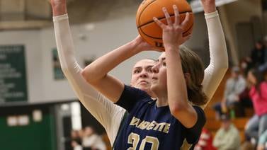 Marquette falls to Midland 74-42 in regular-season finale
