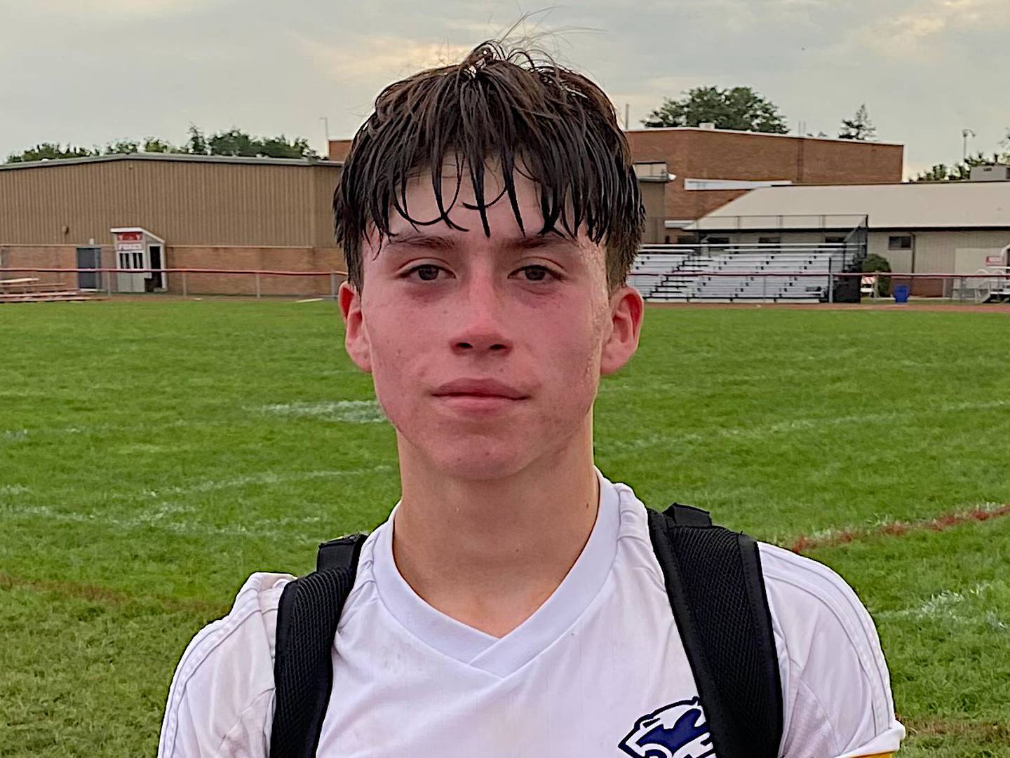 Ben Gamino scored all three of Plainfield South's goals in a 3-1 win over Yorkville on Monday.