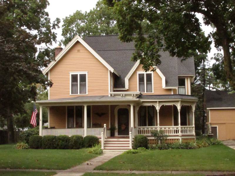The Abram Ellwood house, shown here in DeKalb. The DeKalb County History Center is offering the class “Property Research 101” at 1 p.m. on Saturday, March 15, 2025. Registration is required.