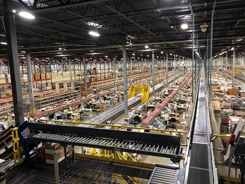 File photo of Follett School Solutions distribution center at 1340 Ridgefield Drive in McHenry.