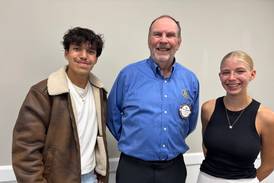 Rock Falls Rotarians celebrate Rock Falls High School students of the month