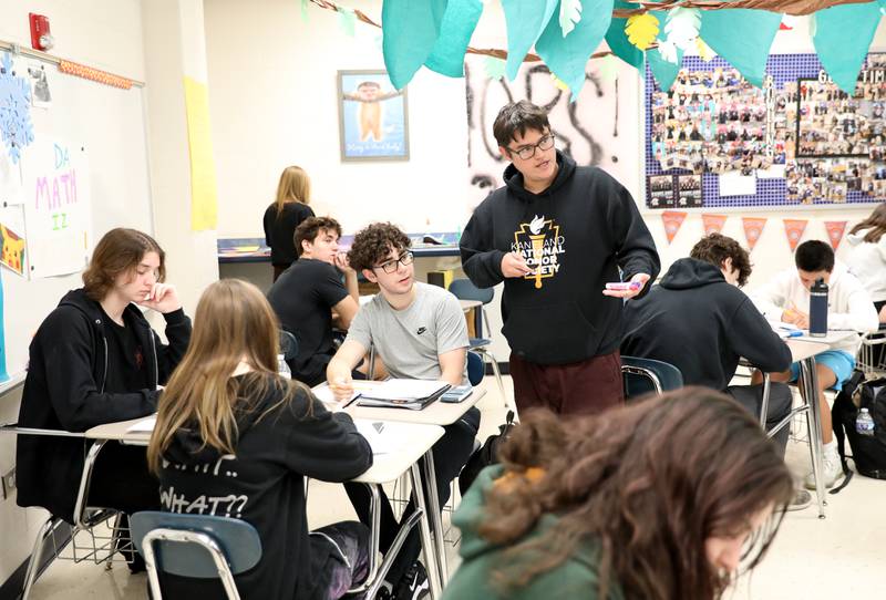Kaneland High School math teacher Daniel Ponczek was nominated for an Educator of the Year award from the Kane County Regional Office of Education.