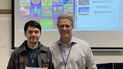 Joliet Central student’s design selected for NASCAR Cup Series event