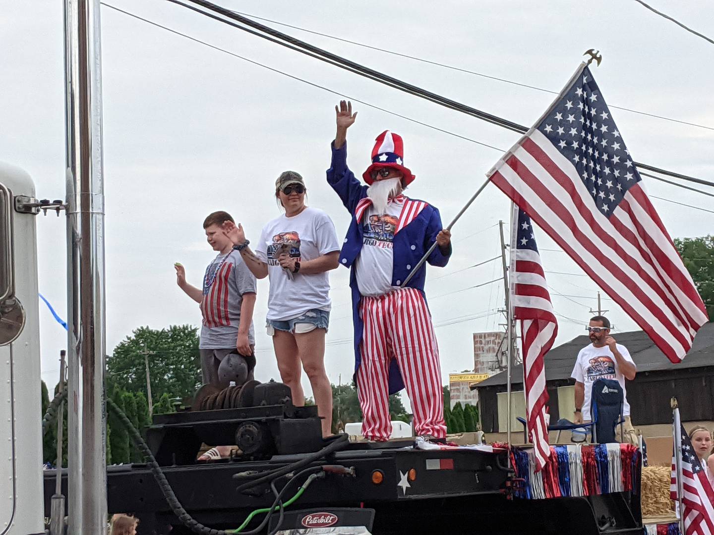 Sandwich Park District’s Freedom Days Parade marched through downtown Sandwich on July 1.