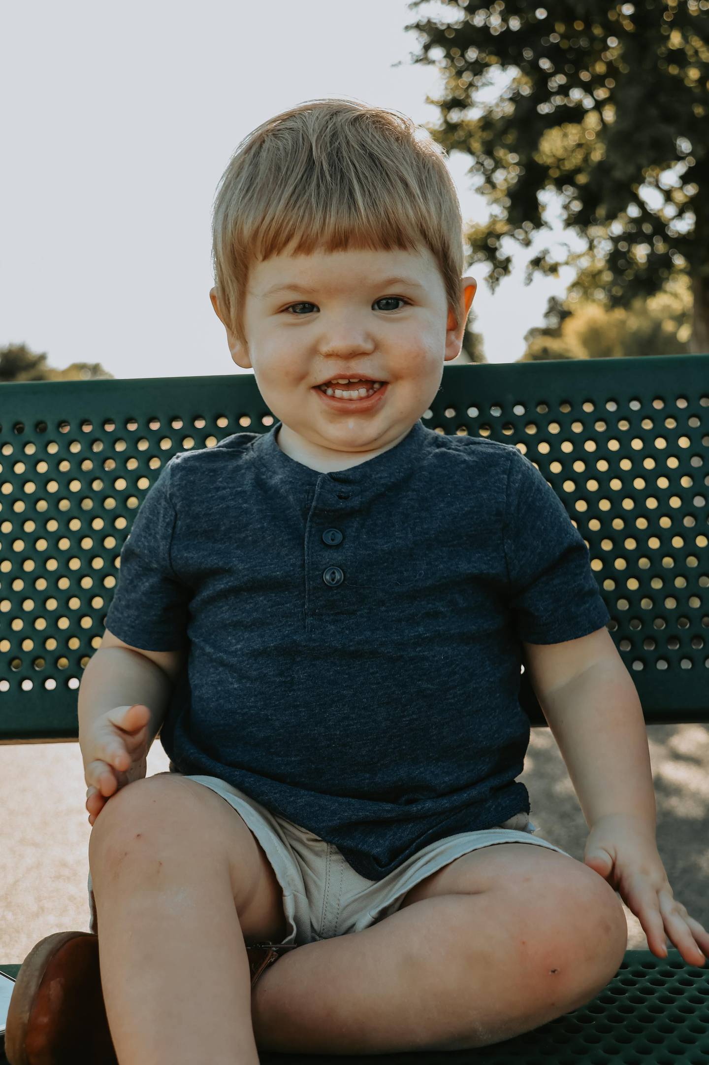 Entry No. 14 is Creed Steinz-Longbein,
23 month old son of Tim Steinz and Sherokee Steinz-Longbein of Seatonville.