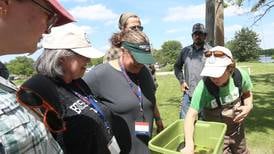Photos: Tribal Nations learn mussel conservation, ecology from scientists at Starved Rock Marina