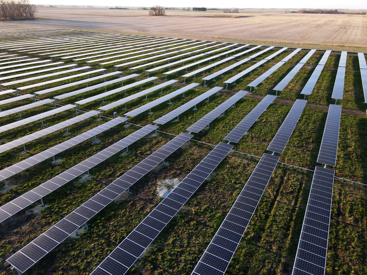Three solar farms in Kankakee County constructed by Clearway Energy Group have 2 megawatts of capacity, which is enough to power approximately 350 homes.