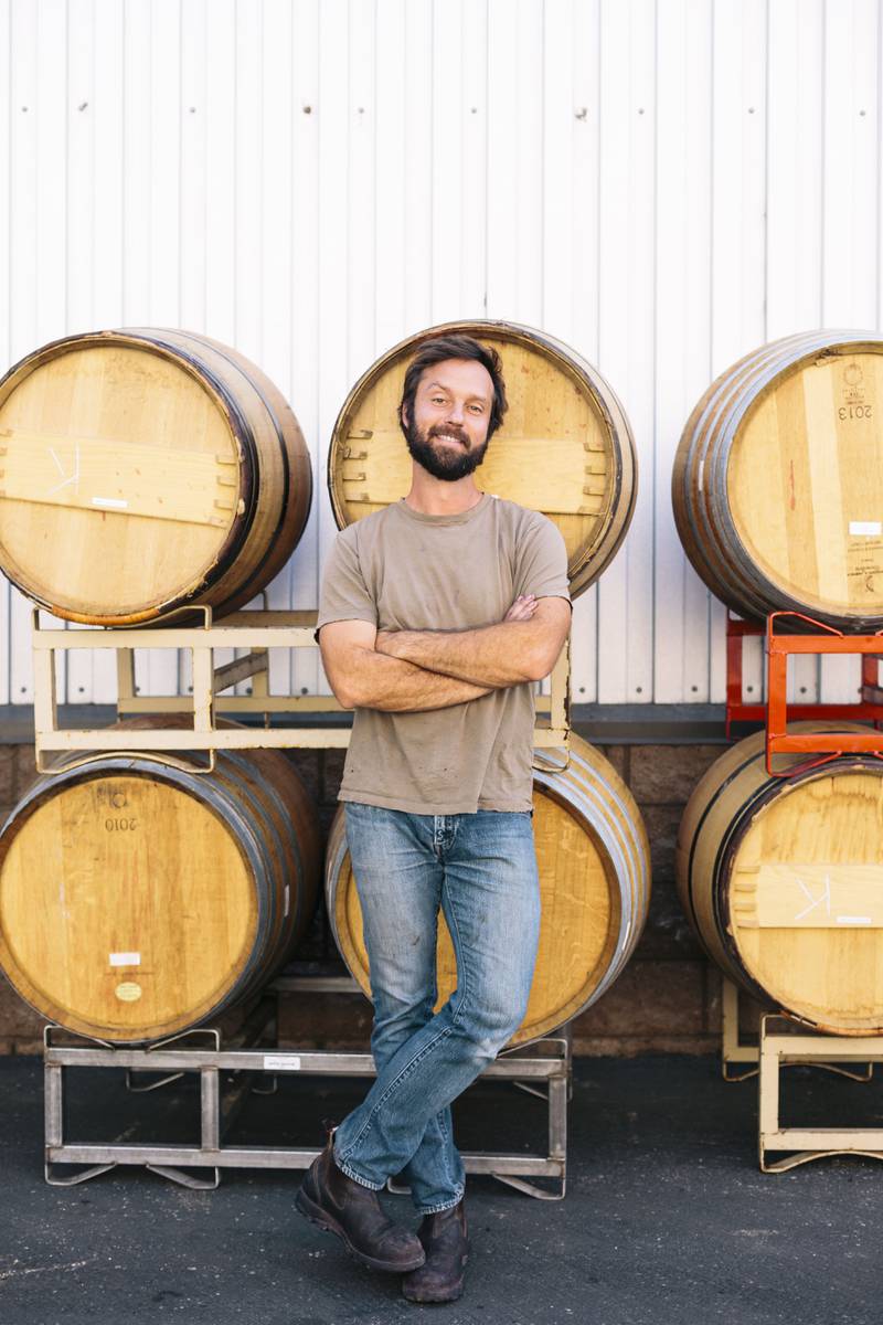 Matt Dees, winemaker at The Hilt and Jonata in northern California.