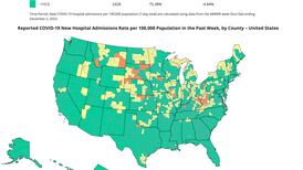 IDPH: 44 counties at ‘elevated’ COVID-19 level; hospitalizations up 20% in the past week