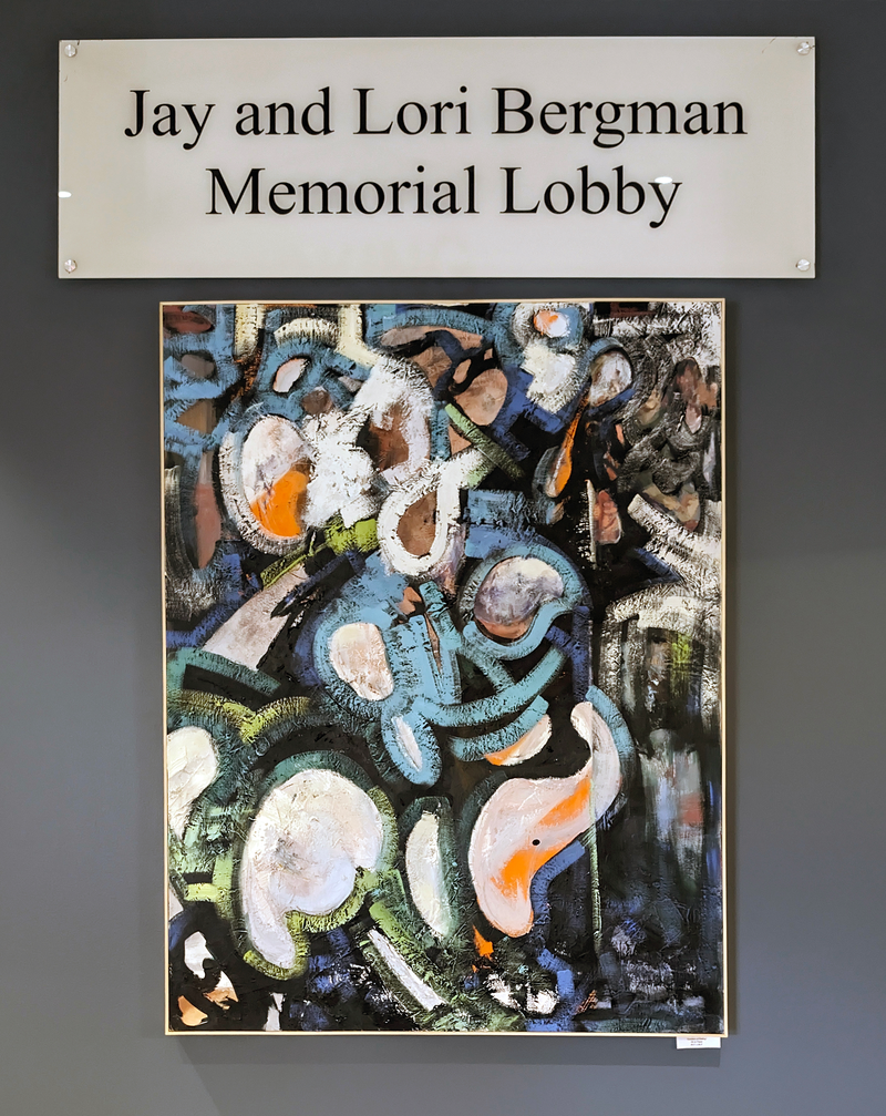The lobby of the newly renovated Will-Grundy Medical Clinic building was dedicated as the Jay and Lori Bergman Memorial Lobby in honor of the philanthropy of Jay and Lori Bergman. Lori (deceased) and Jay Bergman have supported the mission of the Will-Grundy Medical Clinic over the years.