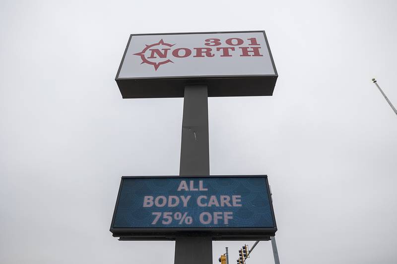 301 North in Dixon is setting up to close by offering discounts on a wide range of items.