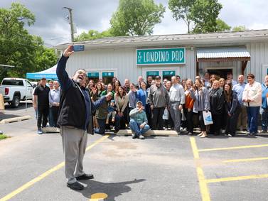 ‘Today, Wilmington won’- Landing Pad souvenir shop joins Gemini Giant along Route 66