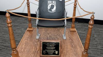 POW/MIA advocacy group awards Sheriff’s Office ‘Chair of Honor’