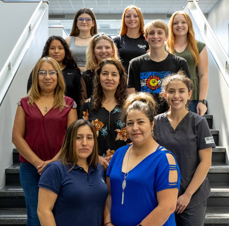 The Kishwaukee College Foundation's Fall 2021 scholarship recipients.