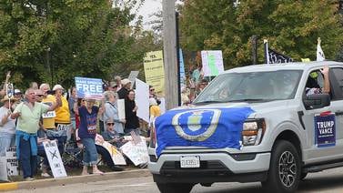 Photos: Hundreds gather in Princeton for 'No Kings' protest