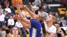 Photos: Sycamore, Wheaton St. Francis girls basketball teams meet on the hardwood