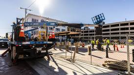 New Joliet City Square only partially open for holiday festival