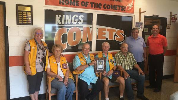 Rochelle Lions Club donates to Kings Elementary