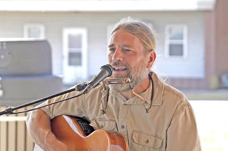 Jay Vonn plays to the crowd at Hops on the Rock. The craft beer fest and Halloween Town offered fun for all in downtown Sterling.
