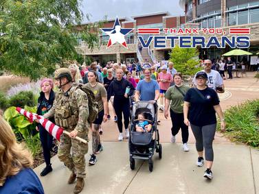 Inaugural Be the One Walk to end veteran suicide a successful first step, DeKalb organizers say