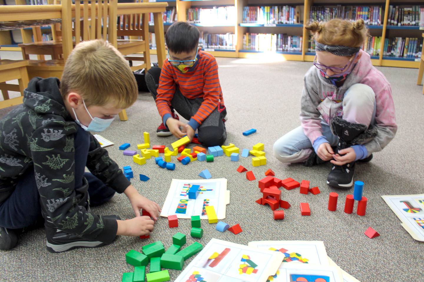 Children at Plainfield Community Consolidated School District 202 Thomas Jefferson Elementary School in Joliet engage in STEAM-related activities, which include science, technology, engineering, math--and the arts. Photo credit: