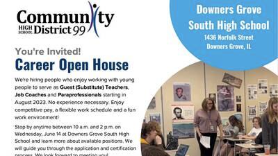 Downers Grove District 99 to offer career open house