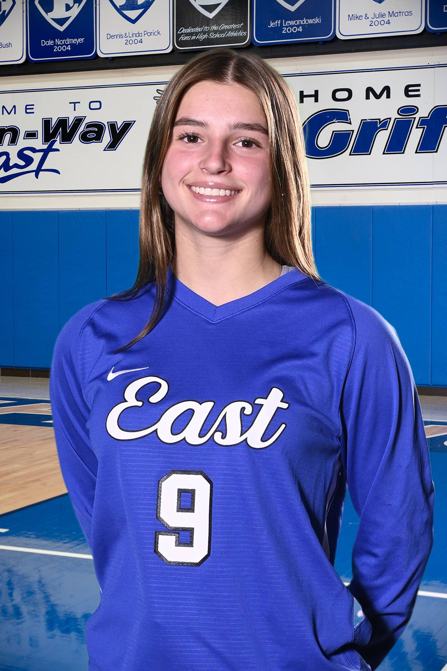 Elizabeth Burfiend of Lincoln-Way East.