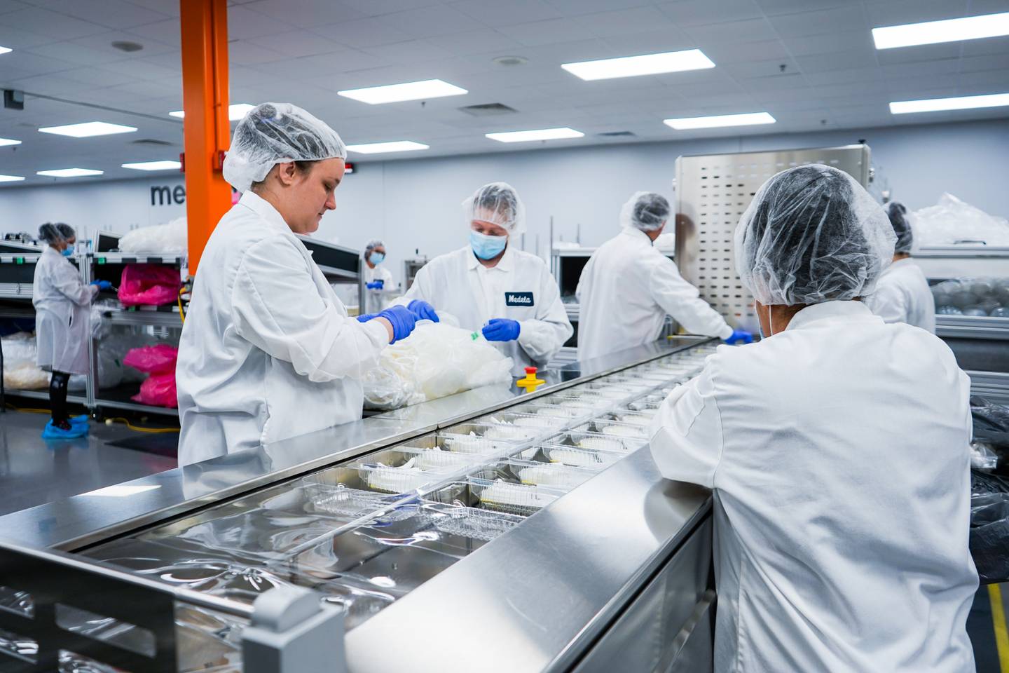 At Medela's McHenry location, Medela breast pumps and hospital pumping kits are assembled and packaged. Teams at the location also service Medela equipment used in neonatal intensive care units and other clinical settings, such as negative pressure wound therapy products.