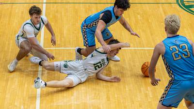  Photos: St. Bede boys basketball falls to Marquette on the hardwood